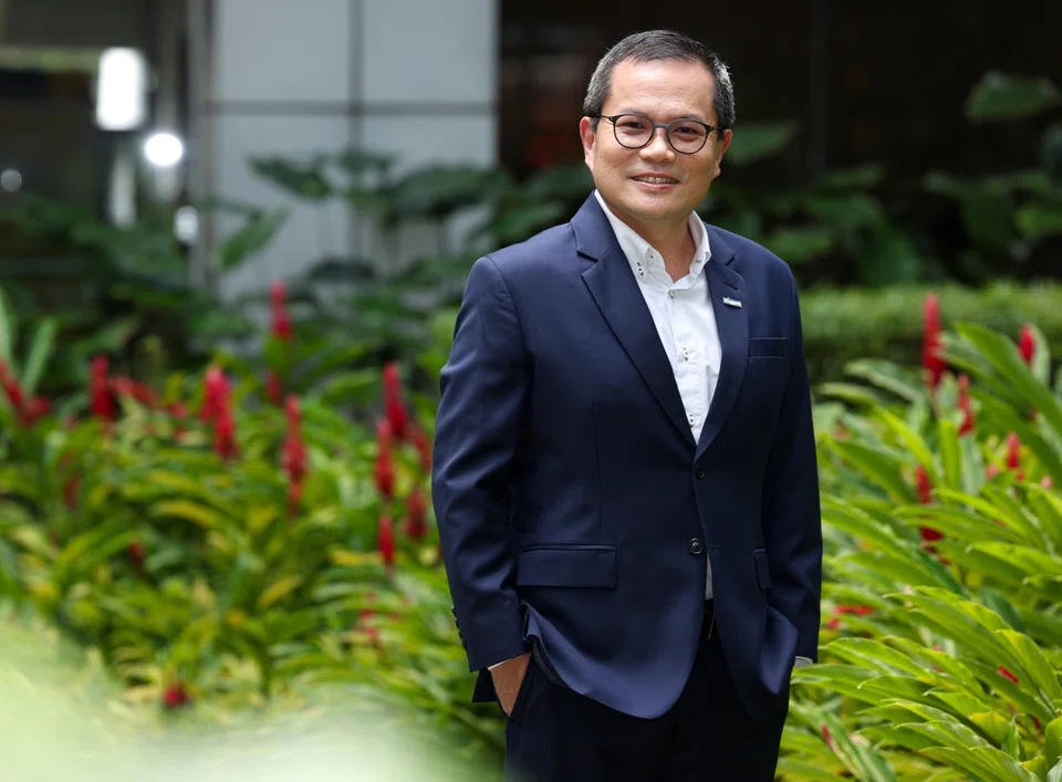 Environmental sustainability made up 7.5 per cent of Keppel's performance scorecard in FY2023, says Ho Tong Yen, the company's chief sustainability officer.