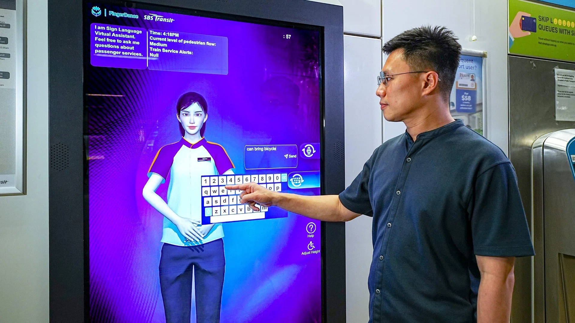 SBS Transit breaks communication barrier with Singapore's first AI sign ...