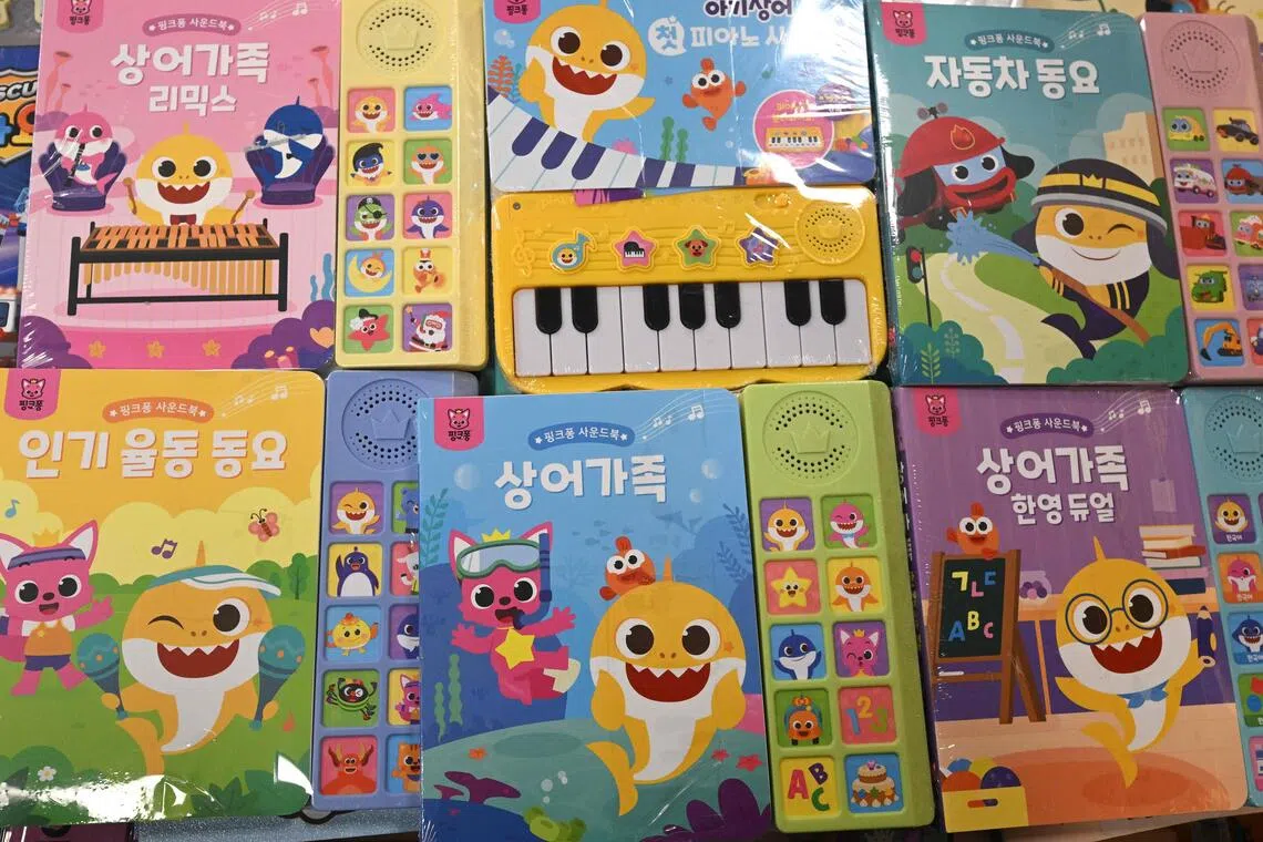 ‘Baby Shark’ producer Pinkfong said it wants to go beyond its identity as an early-childhood business to become a family entertainment company.