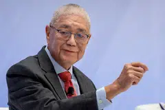 Bangko Sentral ng Pilipinas Governor Eli Remolona told Reuters on July 28 that the central bank was on track to cut its key interest rate two more times this year.