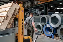 A Schuko H Schulte-Südhoff GmbH factory in Bad Laer, Germany. The European Emissions Trading System (ETS) – the world’s first, and largest, carbon market – employs a cap-and-trade approach. 