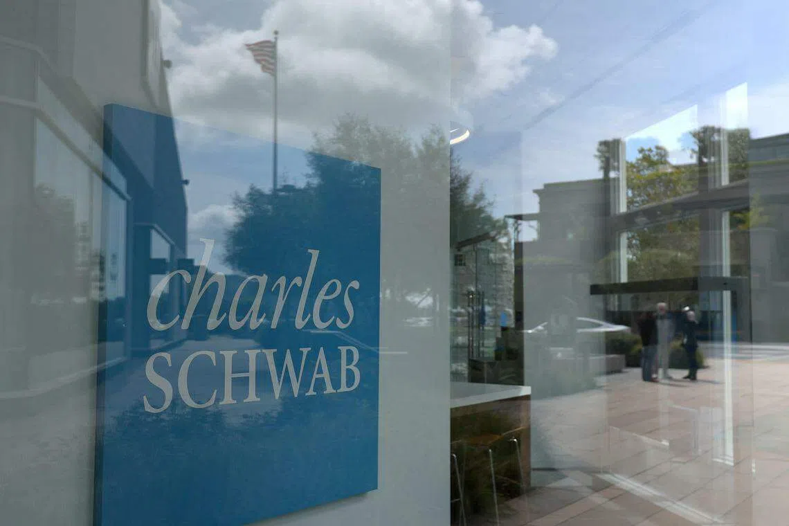 Schwab’s deposits have been watched closely as consumers sought higher-yielding alternatives amid escalated interest rates. 