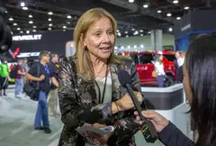General Motors chief executive officer Mary Barra says the industry is planning for around 15 million cars this year.