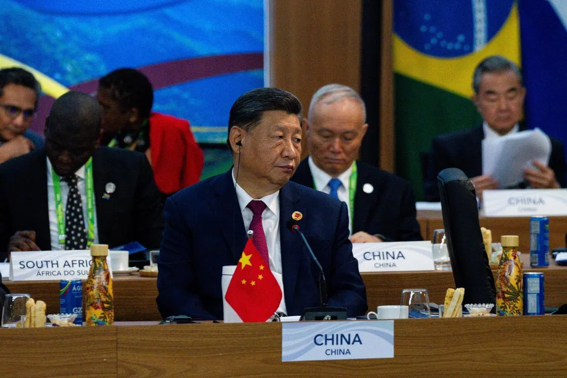 Chinese President Xi Jinping said China would support global development with eight actions, including building a “high quality” Belt and Road Initiative, his signature foreign policy plan that directs large Chinese investments to infrastructure projects in the developing world.