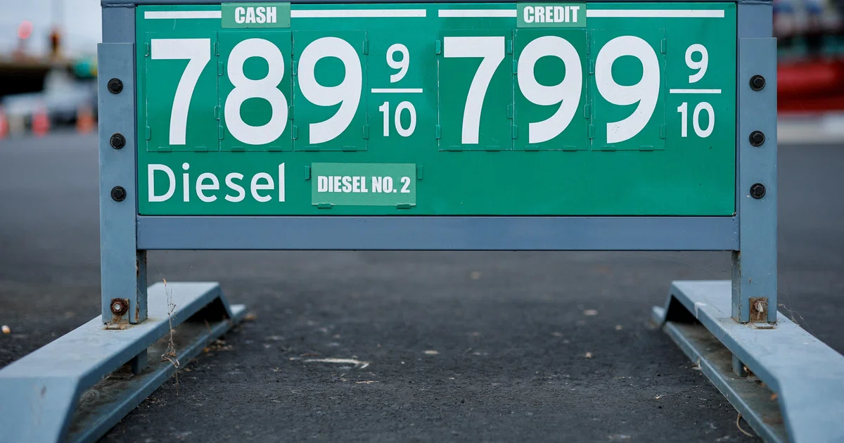 Trump says he’s ‘very seriously’ looking at diesel export ban - The Business Times