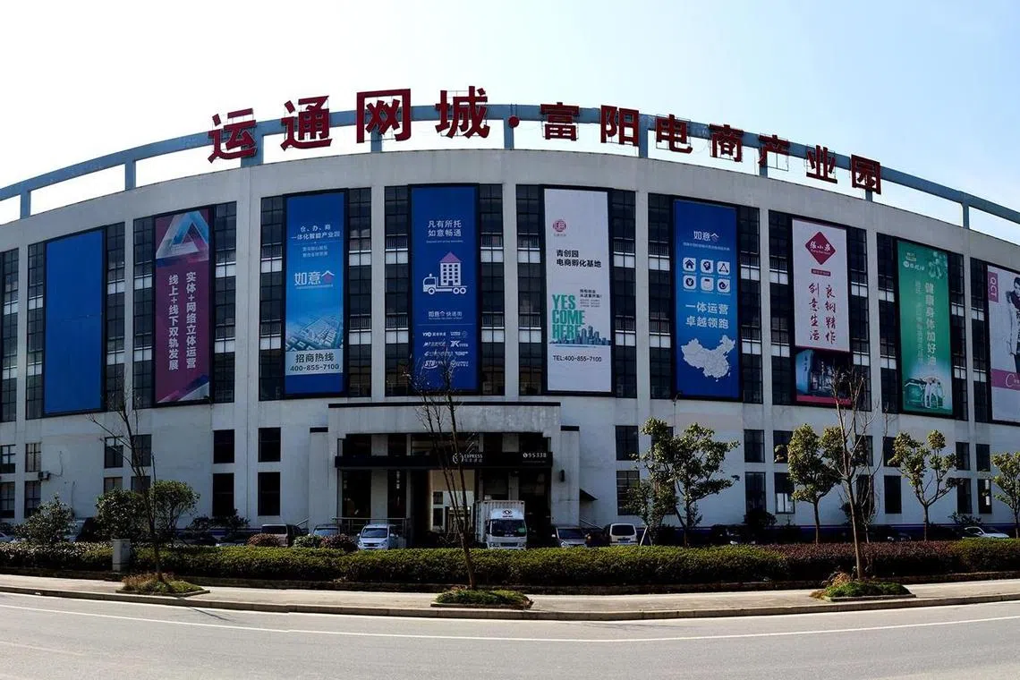 EC World Reit’s significant fall in revenue and net property income was due largely to the termination of master lease agreements upon the lease expiry of several assets, including Fu Heng Warehouse (pictured) in Hangzhou.