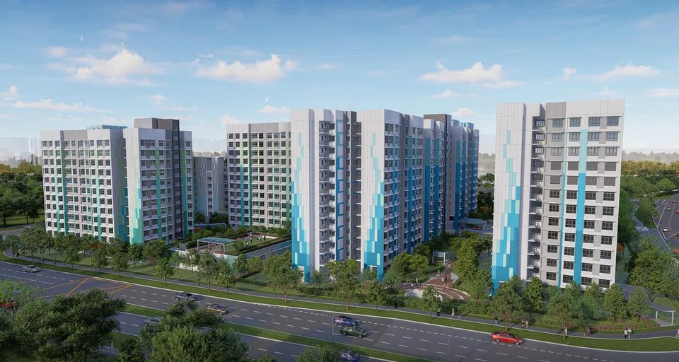 Tampines GreenTopaz has drawn the highest first-timer application rates as at 5 pm on Wednesday, at 7.8 times for four-room flats and eight times for five-room units.