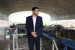 Blue Planet co-founder and CEO Prashant Singh at the site of a dumpyard reclamation project in Chennai.  The company was set up in 2017, when its four founders saw “a lot of action” ahead for sustainability and climate change in the Asia-Pacific.