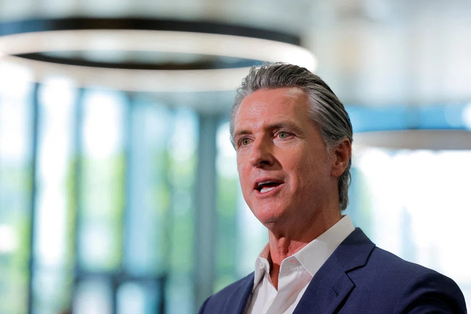 Asked if he was considering a presidential run, California Governor Gavin Newsom said, “Yeah, I’d be lying (if I said) otherwise.” 