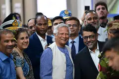 The new interim government led by Nobel laureate Muhammad Yunus appealed to the Bangladeshi citizens to restore order and eschew violence. 