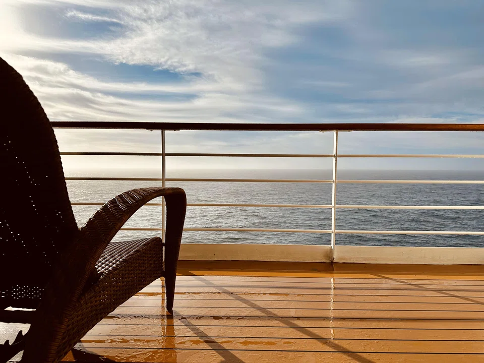 A calm day on the Pacific.