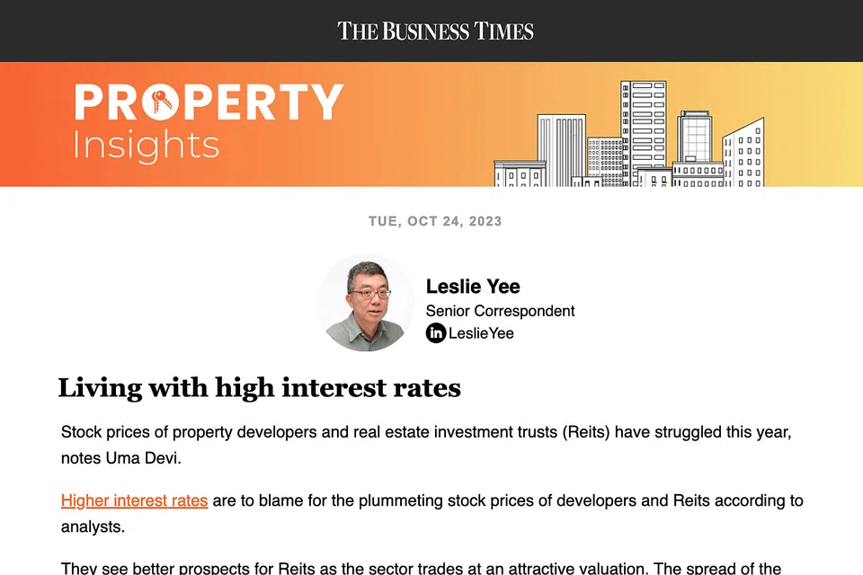 The fact that massive redevelopments in the prime Orchard Road belt are being contemplated testifies to the resilience of Singapore’s various property asset classes post-pandemic, writes BT senior correspondent Leslie Yee.