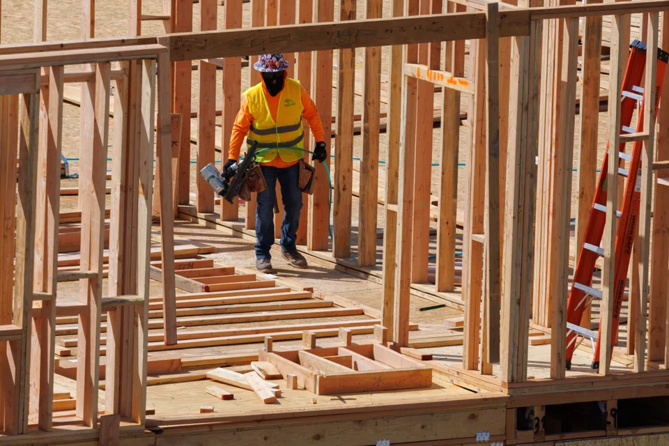 Construction spending increased 4.1 per cent on a year-on-year basis in August.