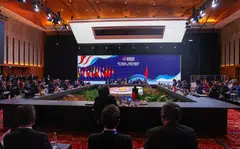 Singapore Prime Minister Lawrence Wong said the Asean-China relationship is among the bloc’s most
substantive, and that both sides should step up cooperation to strengthen mutual trust and confidence.