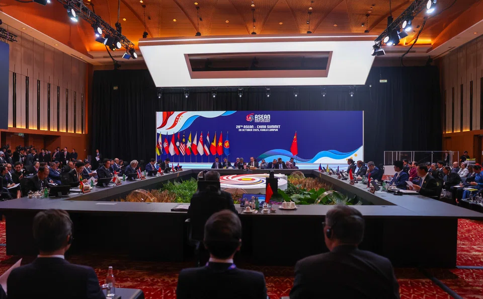 Singapore Prime Minister Lawrence Wong said the Asean-China relationship is among the bloc’s most
substantive, and that both sides should step up cooperation to strengthen mutual trust and confidence.