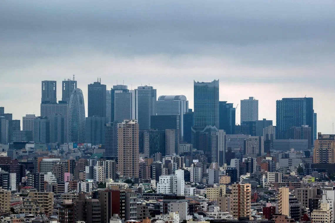 Tokyo's business district. Japan is among the top three developed markets for PE investment opportunities over the next 12 months, according to Preqin’s 2023 investor survey. 