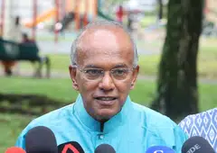 Minister for Law K Shanmugam says fellow Nee Soon GRC MP Muhammad Faishal Ibrahim is "unlikely to be here", after the associate professor was spotted at Eunos Crescent Market and Food Centre. 