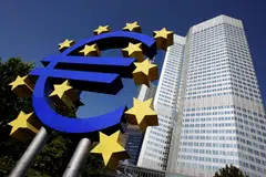 “The Governing Council is determined to ensure that inflation stabilises at its 2 per cent target in the medium term,” the ECB said in a statement. “The Governing Council is not pre-committing to a particular rate path.”