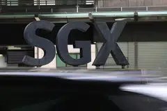 On the Singapore Exchange, losers outnumber gainers 56 to 51.