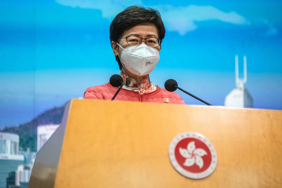 HONG KONG’S outgoing leader Carrie Lam urged residents to avoid banquets and other large gatherings amid a resurgence of Covid-19 in the Asian financial hub, but held off from imposing new restrictions as serious infections remain low.
