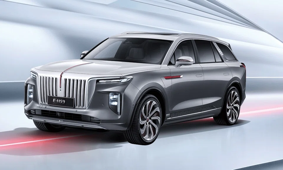 The E-HS9, a fully electric large SUV from the China luxury carmaker, will compete against rivals from BMW and Mercedes-Benz. 
