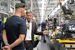 German Economy Minister Robert Habeck said car manufacturers must take some of the blame for their current woes.