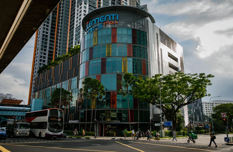 The Clementi Mall is on a site with a 99-year leasehold tenure that began on Aug 31, 2010.