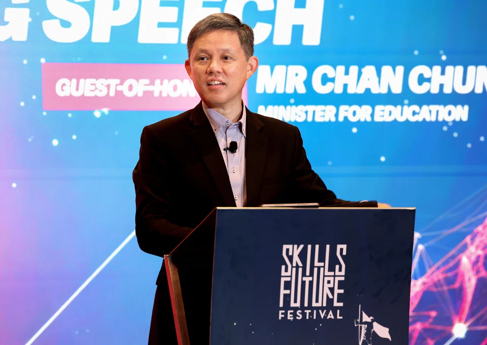 For SkillsFuture to succeed, individuals, industries and institutions have to step up into their roles, says Education Minister Chan Chun Sing.