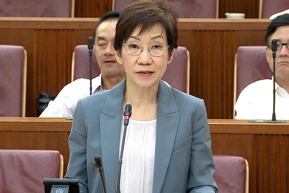 Grace Fu, Sustainability and Environment Minister, says Singapore would be better placed to help other claimant states through technology transfers and capacity building, rather than contributing monetary grants to the loss and damage fund.