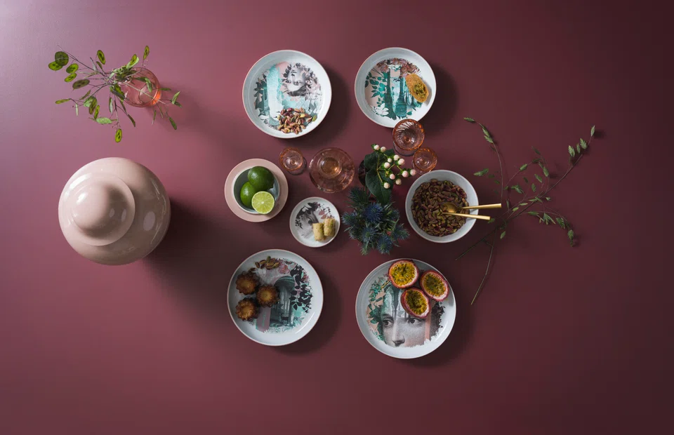 Faux-semblants stackable bowls from Ibride – Qing Alhambra set