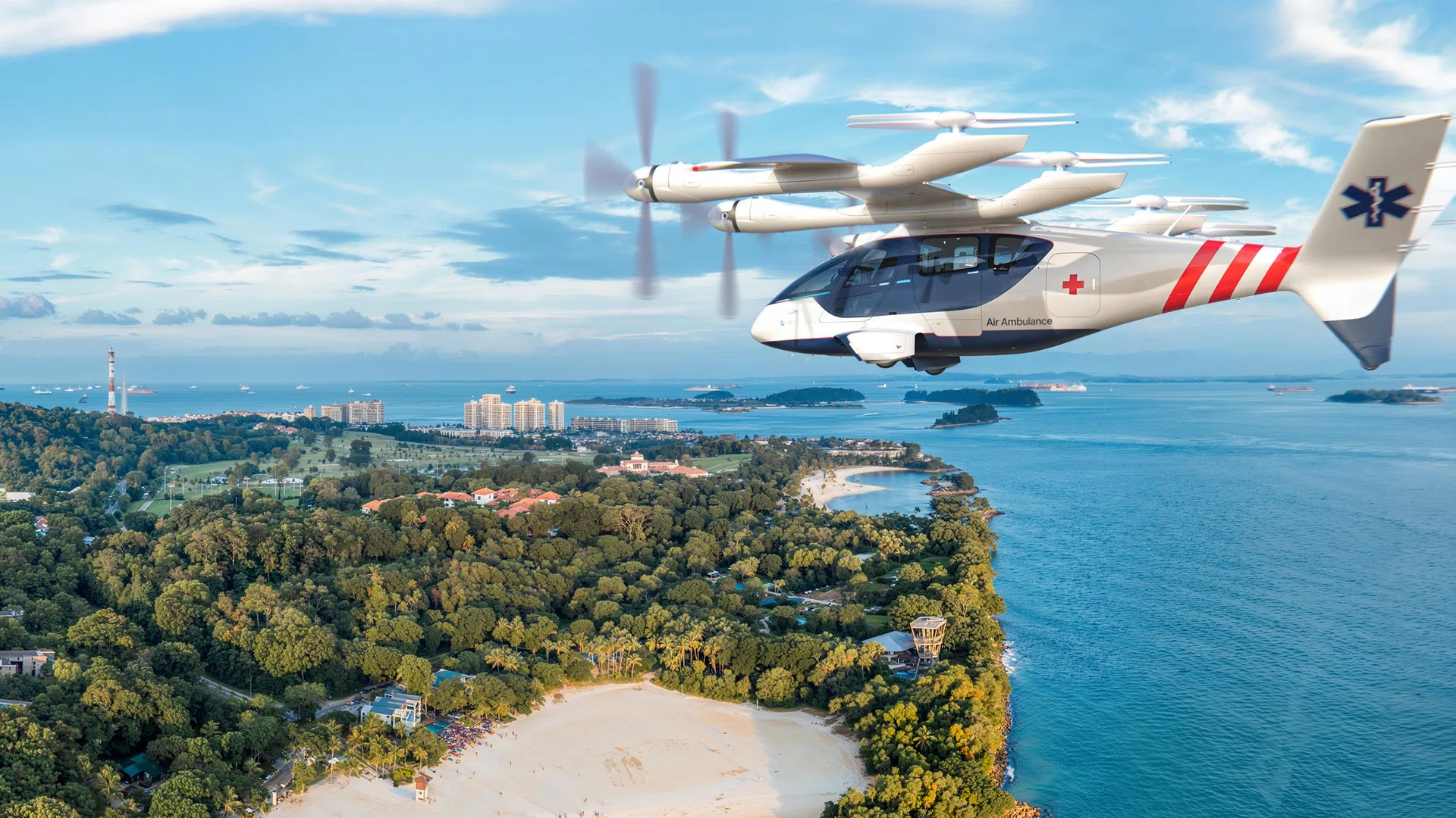 Vertical Aerospace wins Singapore grant to research air taxis for emergency medical use