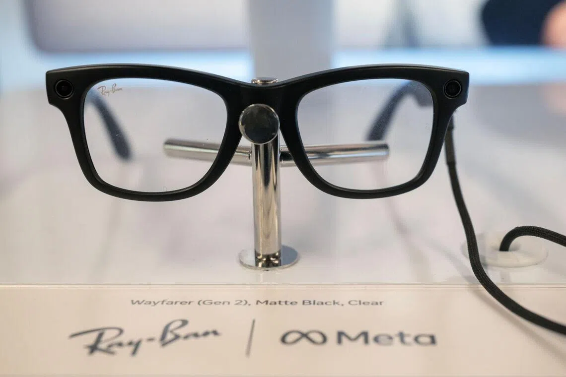 Meta Ray-Ban Gen 2 AI glasses. The metaverse group sits within Reality Labs, which produces the company’s smart glasses made with EssilorLuxottica’s Ray-Ban. 