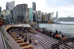 A view of Circular Quay in Sydney. The Australian government is seeking to fight greenwashing and steer more capital into credible sustainable activities.