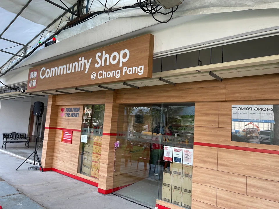 Community Shop @ Chong Pang is the charity’s fifth such shop in Singapore, providing essential food items to lower-income families.