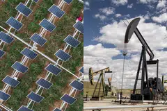 The US wants the world to buy its fossil fuels, while China wants to sell the world its clean energy technologies.