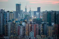 Housing sales in Shenzhen in the first two months of the year were about a third less than the peak for the same period of 2021.