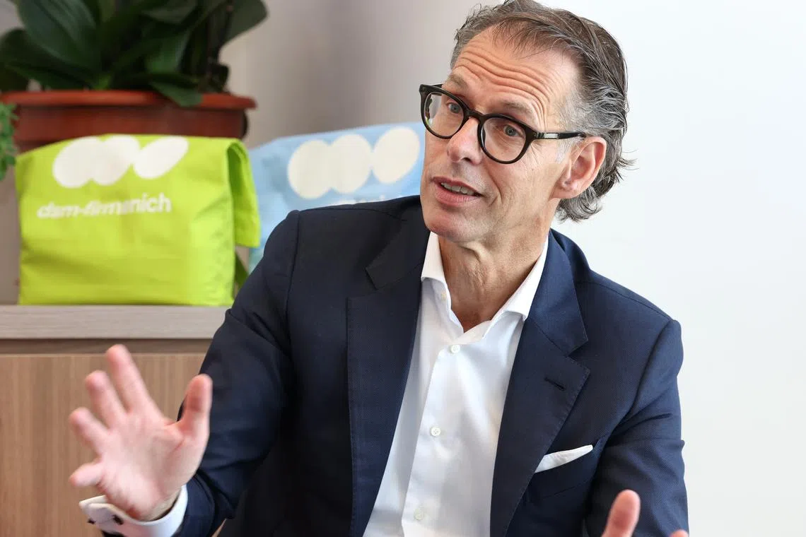 Dimitri de Vreeze, CEO of dsm-firmenich, notes that there has been a shift from healthcare services that cure to those that prevent the onset of diseases.