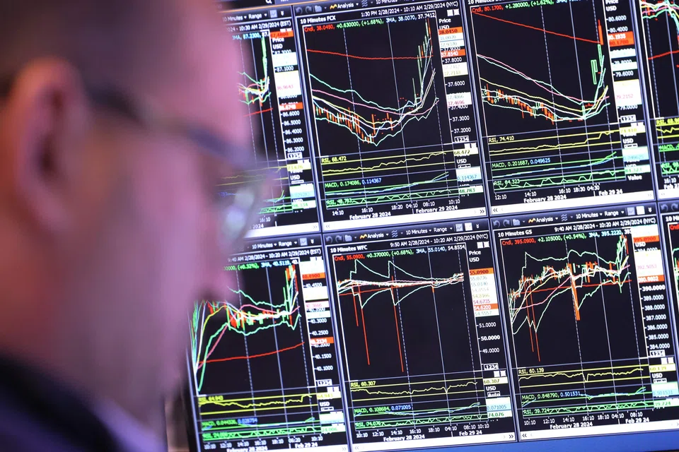 The Dow Jones Industrial Average rose 68.0 points, or 0.18 per cent, at the open to 38,664.98. 