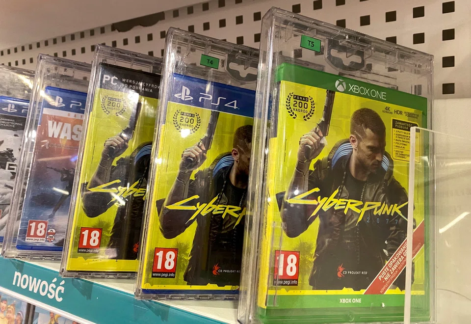 Polish video game maker CD Projekt more than doubled its first-quarter net profit, helped by a pick up in sales of its flagship "Cyberpunk 2077" game after months spent fixing glitches.