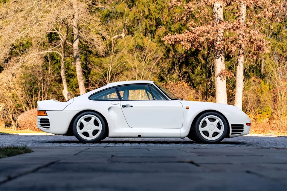 This 1988 Porsche 959 Sport is one prime example of the brand's innovative 1980s supercar. It's one of just 29 such examples built.