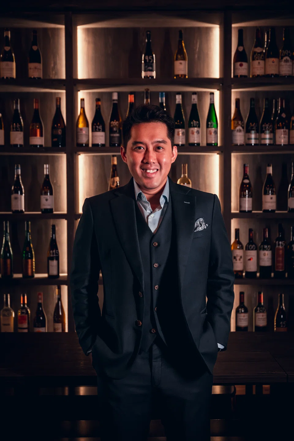 Gerald Lu, director of Praelum Wine Bistro.