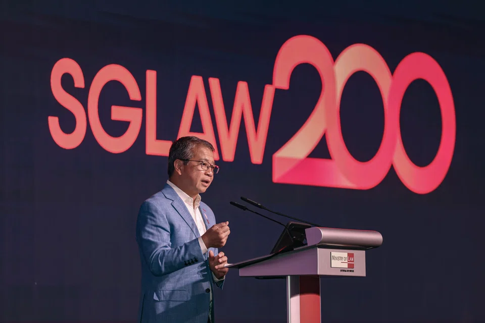 Tech adoption is 'non-delegable' and leaders of law firms must lead by example, said Minister for Law Edwin Tong.