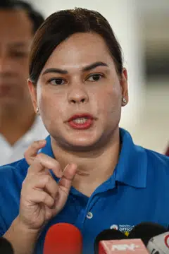 Philippine Vice President Sara Duterte “vehemently denies having made any threat,” and that the content and context of the Nov 23 online briefing during which she allegedly made the remarks “will bear this out.” 