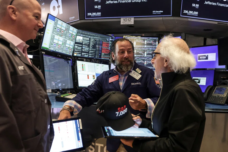 The Dow Jones Industrial Average rose 84.9 points, or 0.19 per cent, at the open to 44196.61.