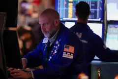 The Dow Jones Industrial Average fell 25.1 points, or 0.05 per cent, at the open to 49,422.37. 