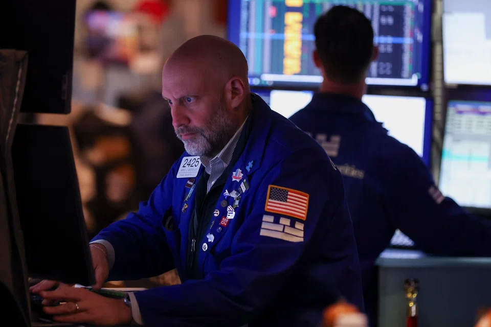 The Dow and the S&P 500 ended lower, while tech stocks boosted the Nasdaq to gains on the session as investors assessed unfolding developments in the Middle East.