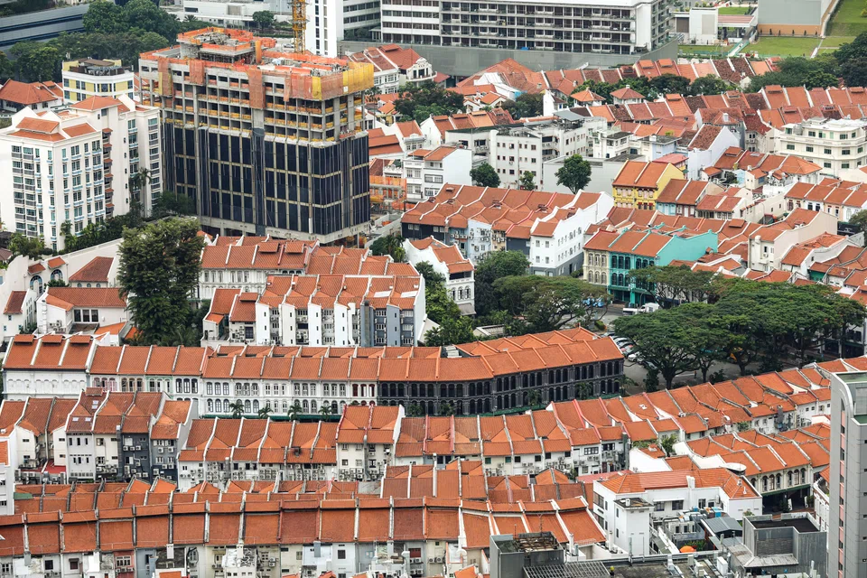 While resale prices in the core central region fell 1.2 per cent month on month, they remained up by 6.2 per cent when compared to the previous year.