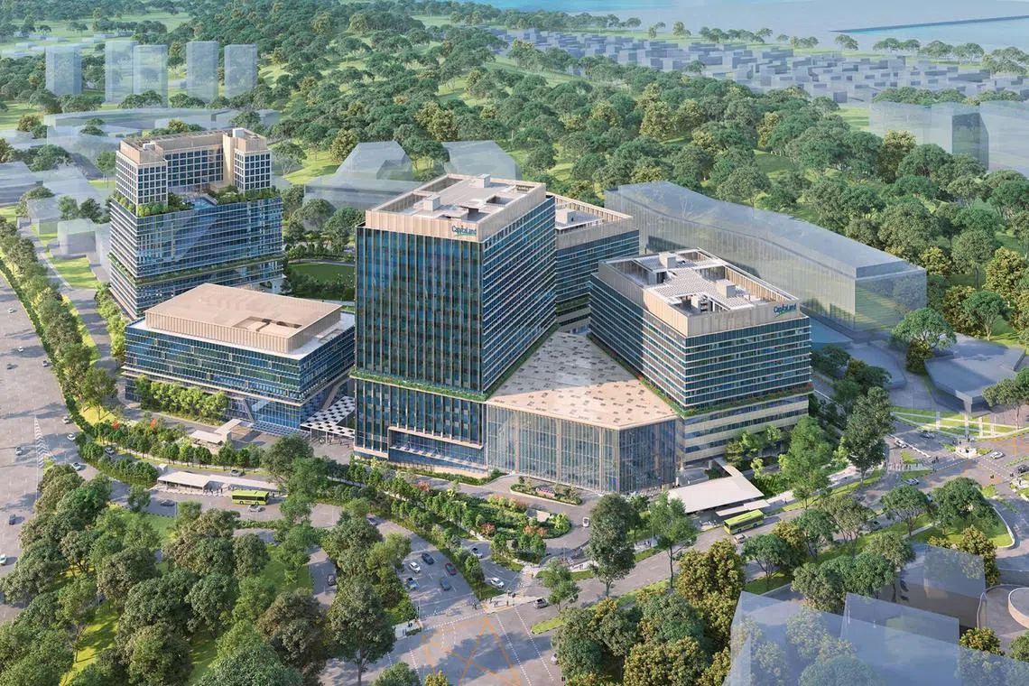The upcoming influx of new business park space in 2025, led by Geneo in Singapore Science Park (above) and the Punggol Digital District, could be attractive alternatives for eligible larger tenants seeking a campus-like environment, and at a fraction of traditional office rental costs. 