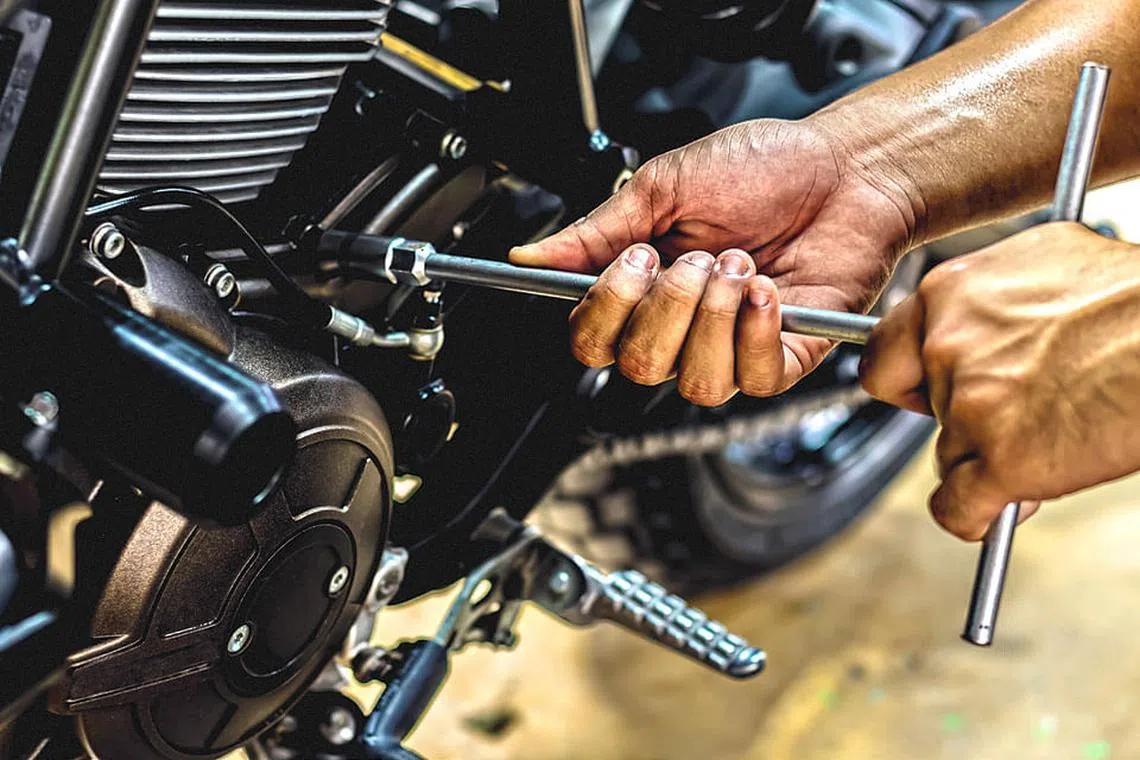 Running a business & the art of motorcycle maintenance