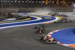 Singapore’s inclusion is a surprise, with the night race offering few overtaking opportunities on the city streets.